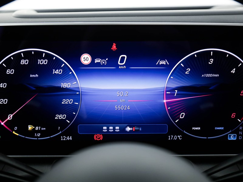 Mercedes GLC 220 d amg line premium plus 4matic auto ibrido blu/azzurro