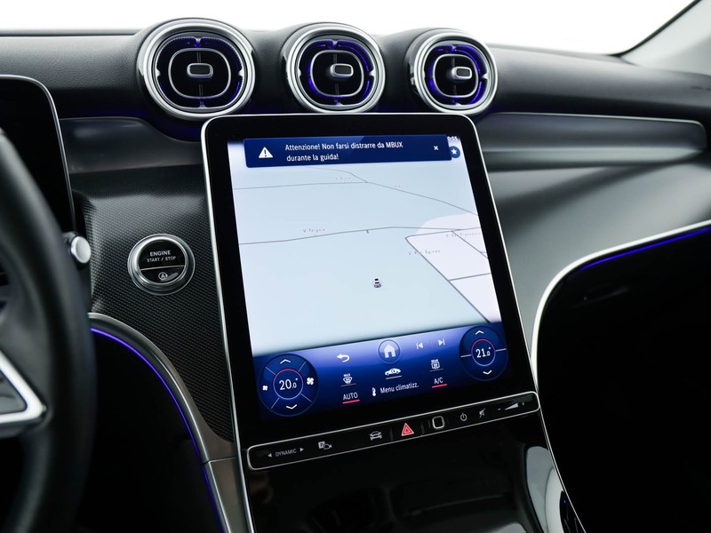 Mercedes GLC 220 d advanced plus 4matic auto ibrido nero