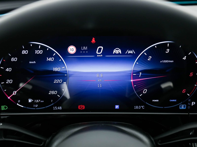 Mercedes Classe E SW sw 220 d amg line premium 4matic auto ibrido grigio