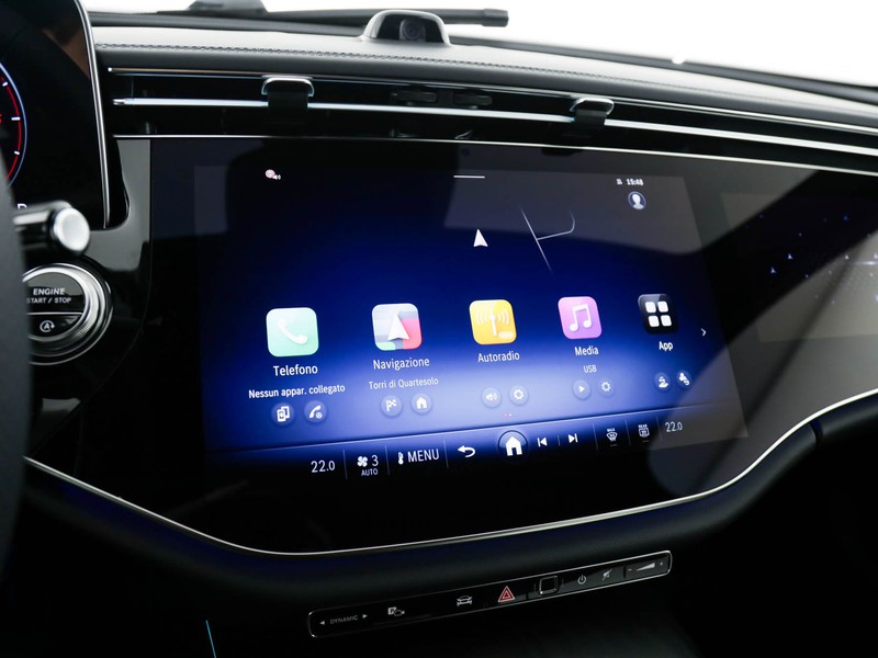 Mercedes Classe E SW sw 220 d amg line premium 4matic auto ibrido grigio