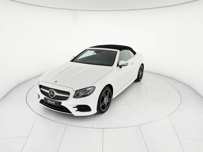 Mercedes Classe E Cabrio cabrio 220 d premium 4matic auto diesel bianco