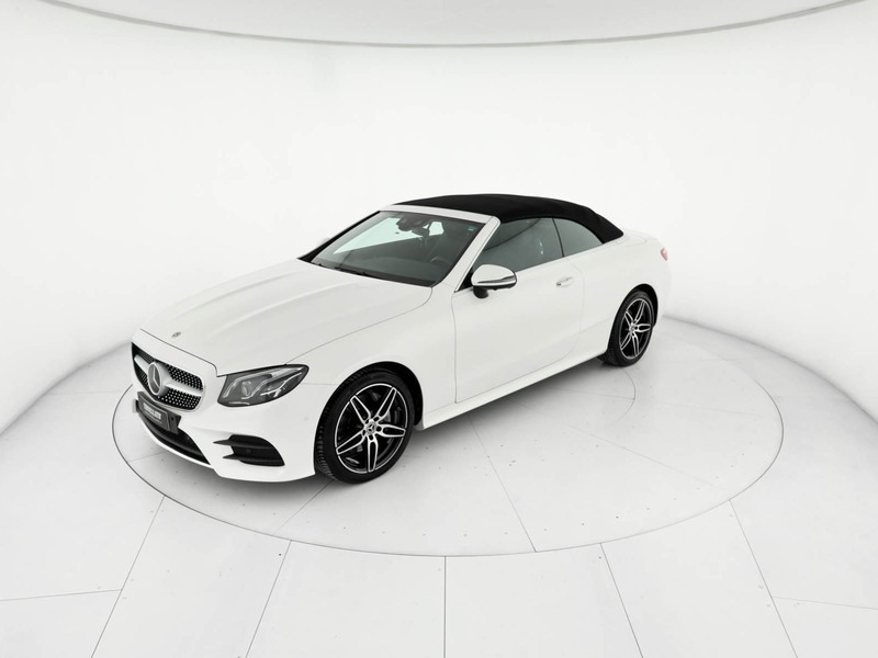 Mercedes Classe E Cabrio cabrio 220 d premium 4matic auto diesel bianco