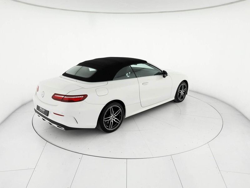 Mercedes Classe E Cabrio cabrio 220 d premium 4matic auto diesel bianco