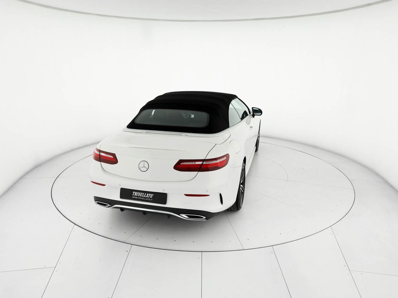 Mercedes Classe E Cabrio cabrio 220 d premium 4matic auto diesel bianco