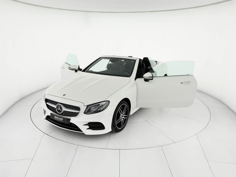 Mercedes Classe E Cabrio cabrio 220 d premium 4matic auto diesel bianco