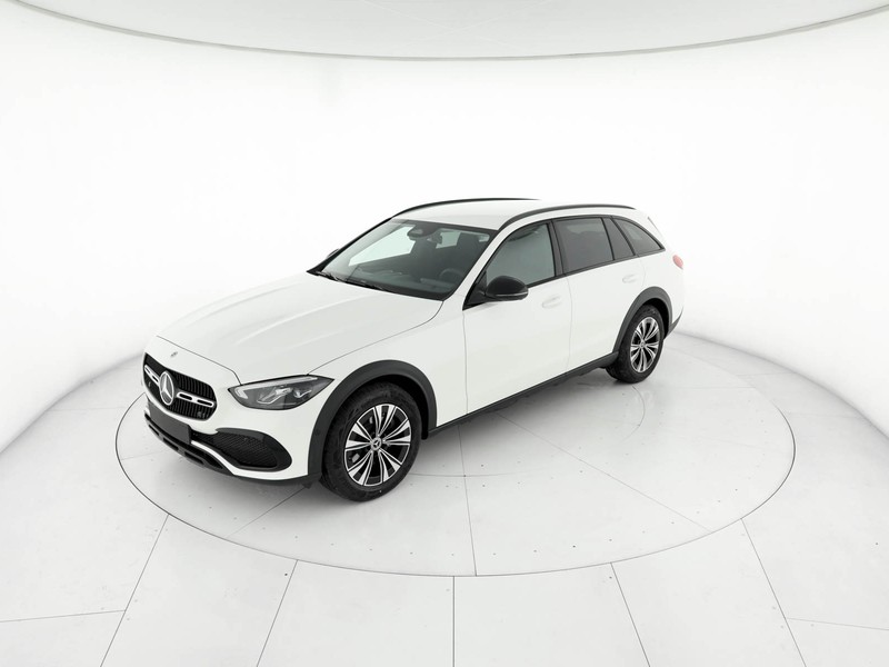 Mercedes Classe C SW sw all-terrain 220 d mhev advanced 4matic 197cv auto ibrido bianco