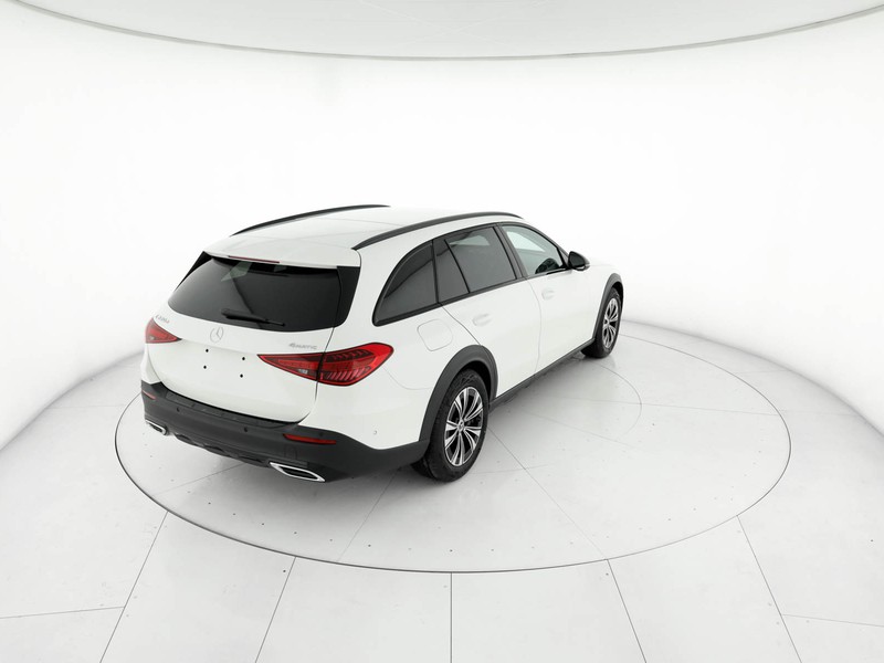 Mercedes Classe C SW sw all-terrain 220 d mhev advanced 4matic 197cv auto ibrido bianco