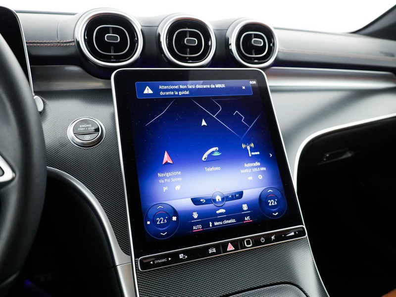 Mercedes Classe C SW sw all-terrain 220 d mhev premium 4matic auto ibrido grigio