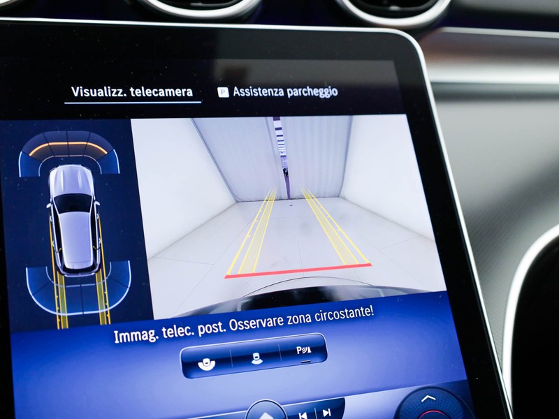 Mercedes Classe C SW sw all-terrain 220 d mhev premium 4matic auto ibrido grigio