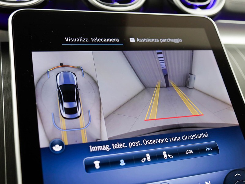 Mercedes CLE coupe 220 d amg line premium auto ibrido nero