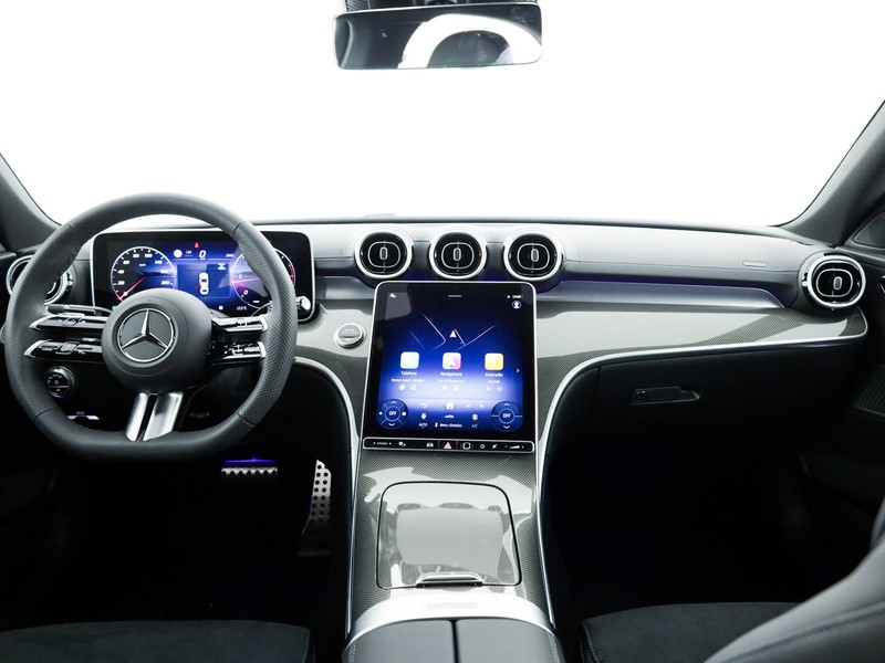 Mercedes Classe C Berlina 220 d mhev amg line advanced 4matic 197cv auto ibrido grigio