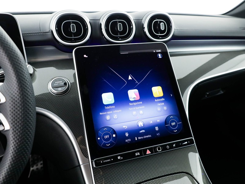 Mercedes Classe C Berlina 220 d mhev amg line advanced 4matic 197cv auto ibrido grigio