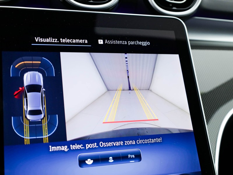 Mercedes Classe C Berlina 220 d mhev amg line advanced 4matic 197cv auto ibrido grigio