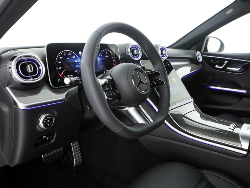 Mercedes Classe C SW sw 300 de phev travel edition 4matic auto ibrido argento