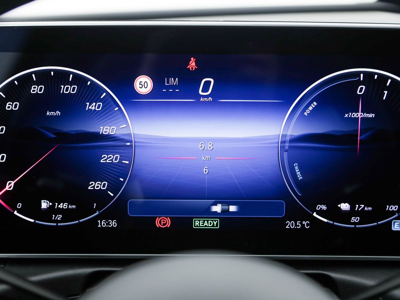 Mercedes Classe C SW sw 300 de phev travel edition 4matic auto ibrido argento