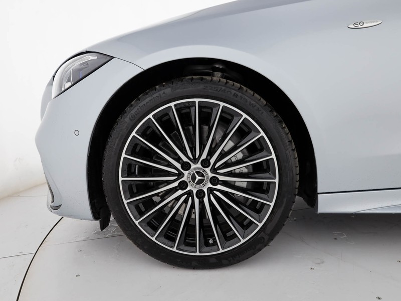 Mercedes Classe C SW sw 300 de phev travel edition 4matic auto ibrido argento