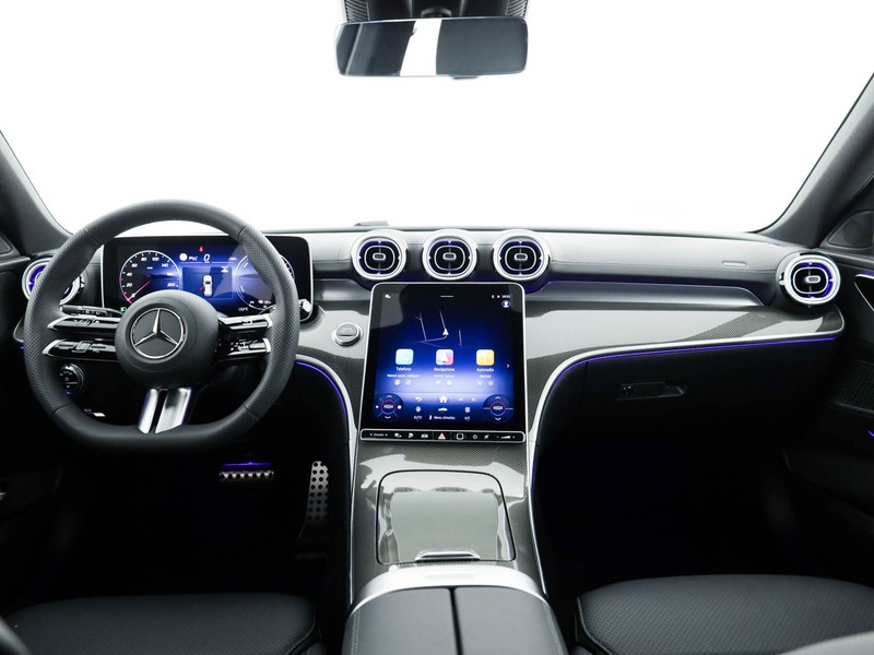 Mercedes Classe C SW sw 300 de phev travel edition 4matic auto ibrido argento