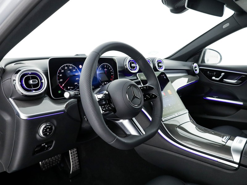 Mercedes Classe C SW sw 300 de phev travel edition 4matic auto ibrido argento