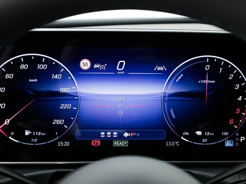 Mercedes Classe C SW sw 300 de phev travel edition 4matic auto ibrido argento