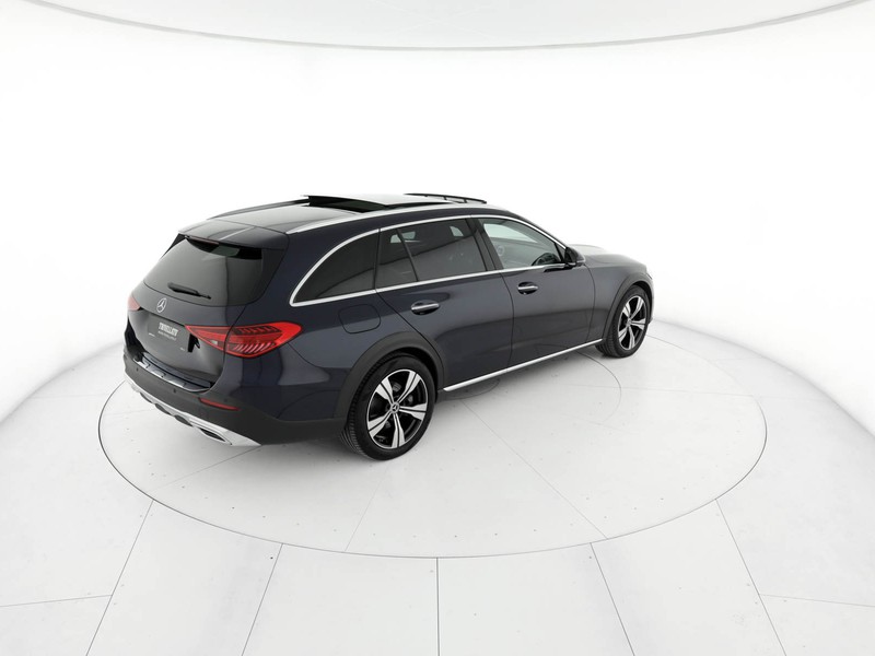 Mercedes Classe C SW sw all-terrain 220 d mhev premium plus 4matic auto ibrido blu/azzurro