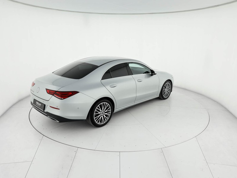 Mercedes CLA Coupè coupe 200 d sport auto diesel argento