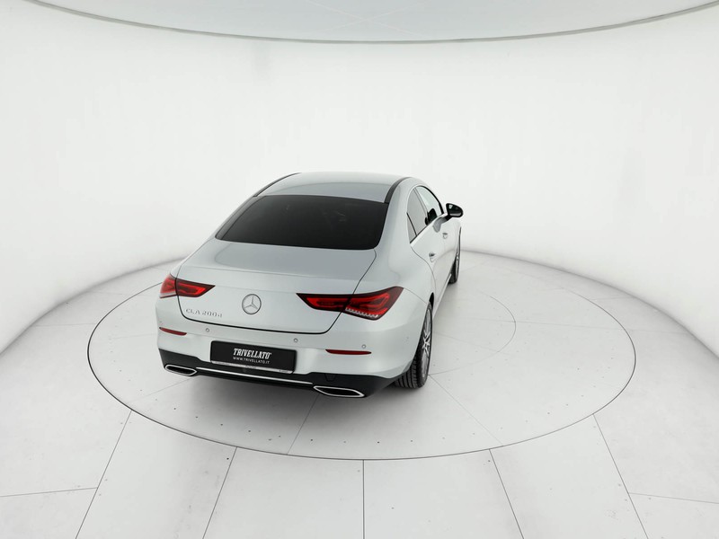 Mercedes CLA Coupè coupe 200 d sport auto diesel argento
