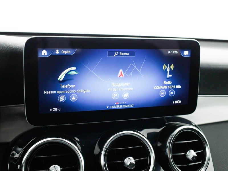 Mercedes GLC 220 d premium 4matic auto diesel nero