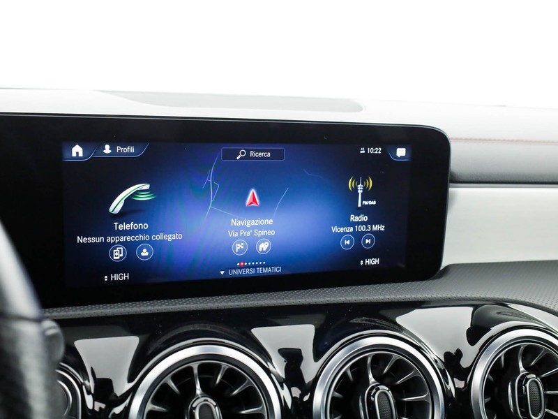 Mercedes CLA Shooting Brake  200 d premium auto diesel nero