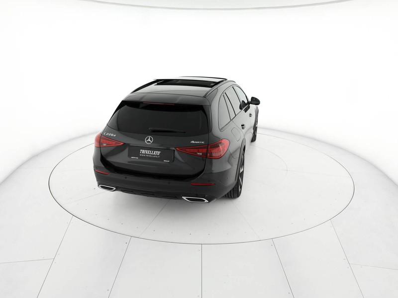 Mercedes Classe C SW sw all-terrain 220 d mhev advanced mountain edition 4matic 200cv auto ibrido grigio