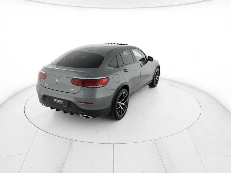 Mercedes GLC Coupè coupe 220 d premium 4matic auto diesel grigio