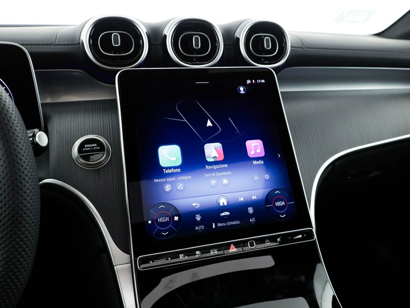 Mercedes GLC 300 de phev amg line advanced tech 4matic auto ibrido nero