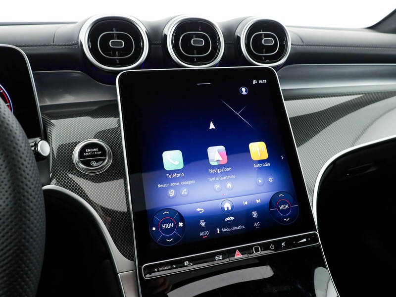 Mercedes GLC 220 d amg line advanced 4matic auto ibrido grigio