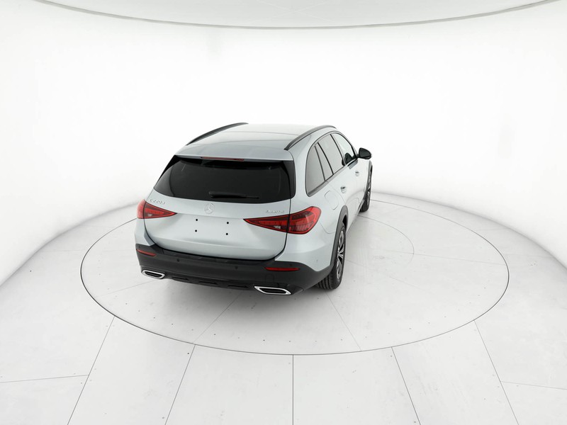 Mercedes Classe C SW sw all-terrain 220 d mhev advanced 4matic 197cv auto ibrido argento