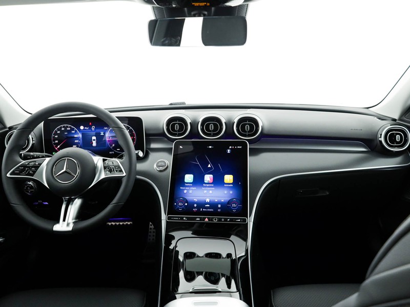 Mercedes Classe C SW sw all-terrain 220 d mhev advanced 4matic 197cv auto ibrido argento