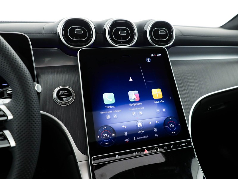 Mercedes GLC Coupè coupe 220 d amg line advanced 4matic auto ibrido grigio