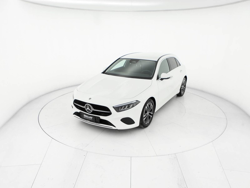 Mercedes Classe A 180 d progressive advanced plus auto diesel bianco