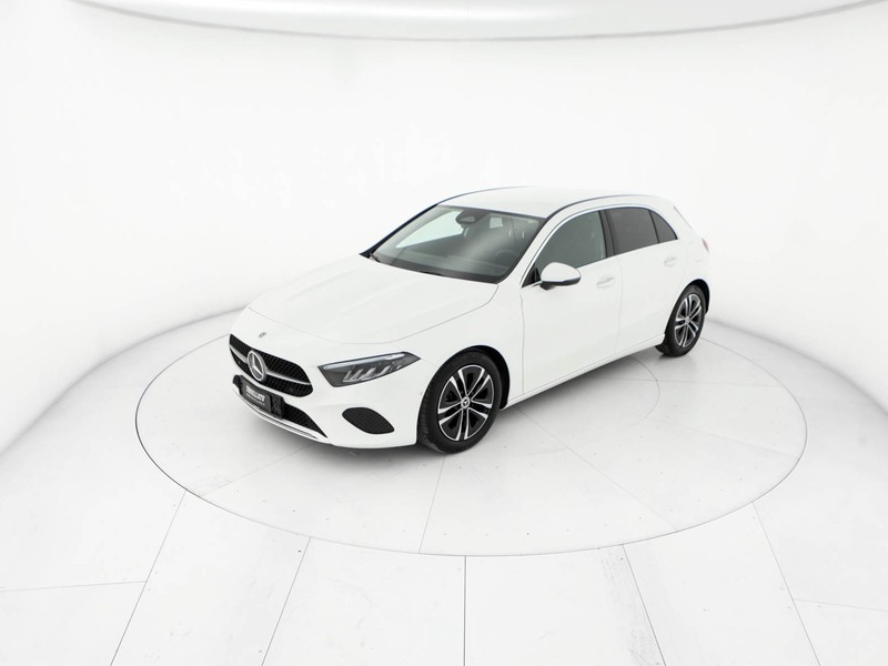 Mercedes Classe A 180 d progressive advanced plus auto diesel bianco