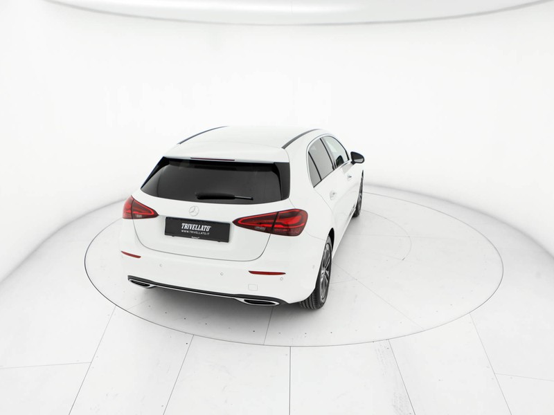 Mercedes Classe A 180 d progressive advanced plus auto diesel bianco