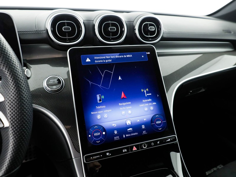 Mercedes Classe C SW sw 220 d mhev premium auto ibrido argento