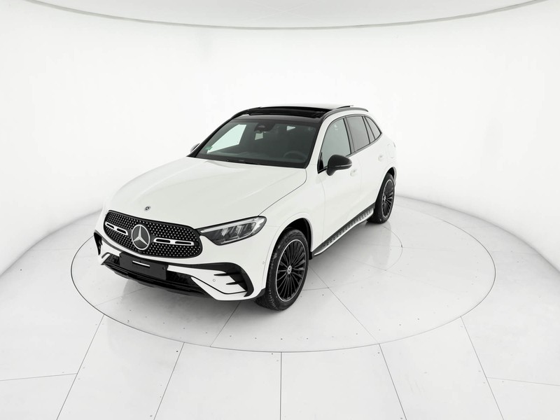 Mercedes GLC 300 de phev amg line advanced tech 4matic auto ibrido bianco