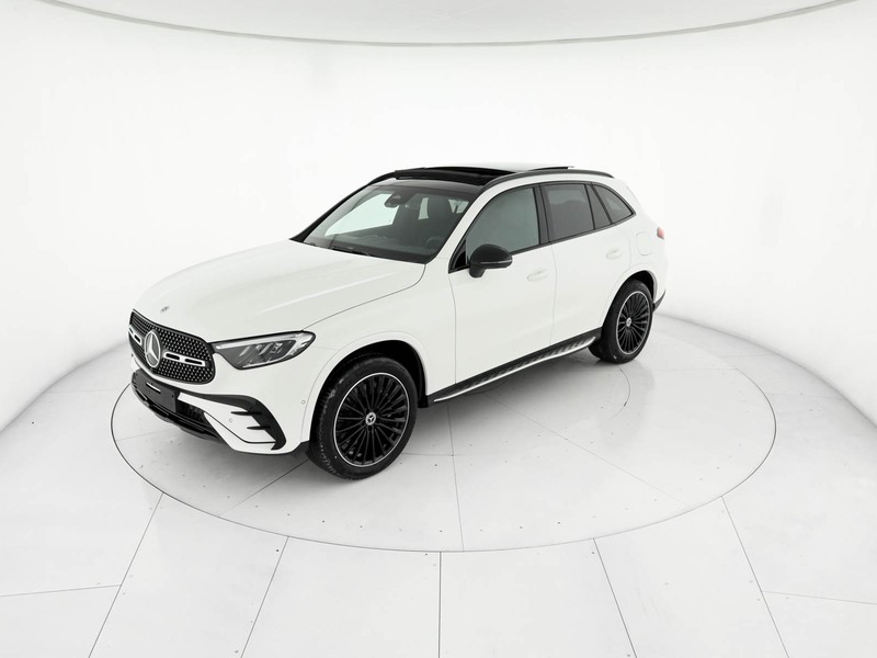 Mercedes GLC 300 de phev amg line advanced tech 4matic auto ibrido bianco