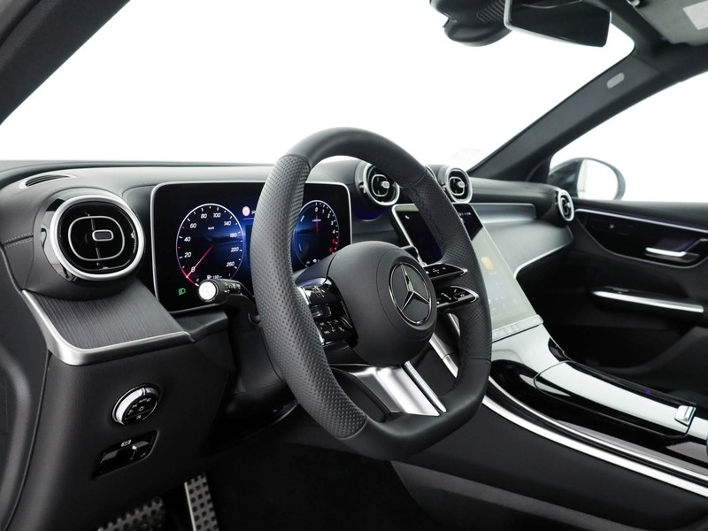 Mercedes GLC 300 de phev amg line advanced tech 4matic auto ibrido bianco