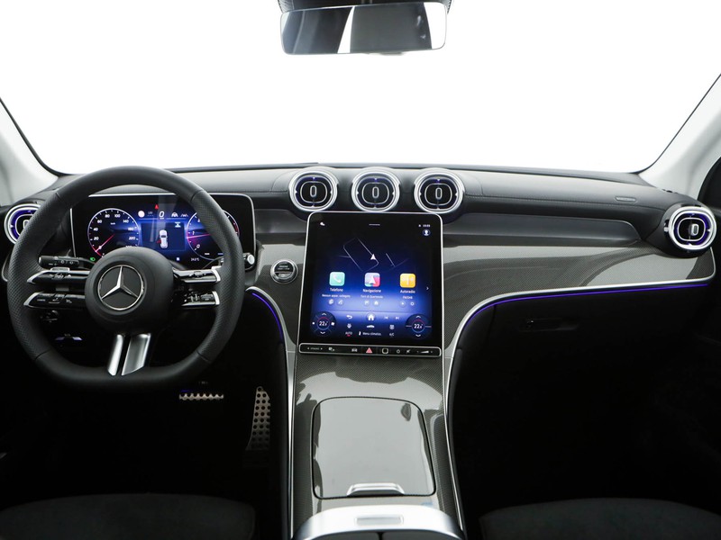 Mercedes GLC 220 d amg line premium 4matic auto ibrido nero