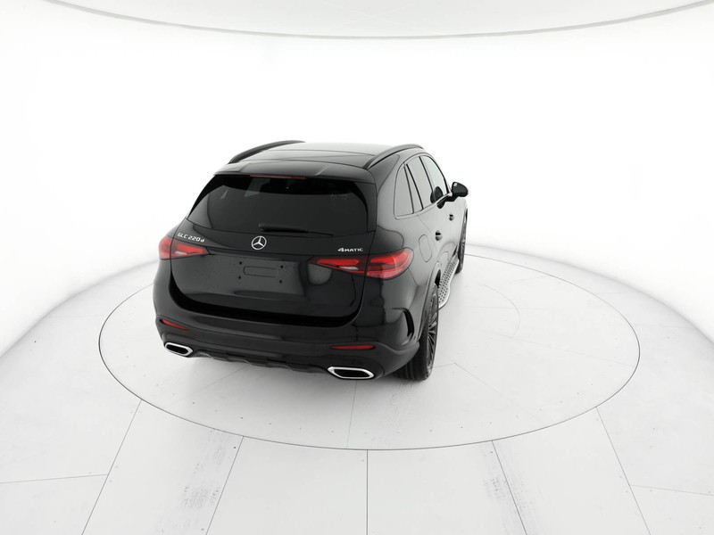 Mercedes GLC 220 d amg line advanced 4matic auto ibrido nero