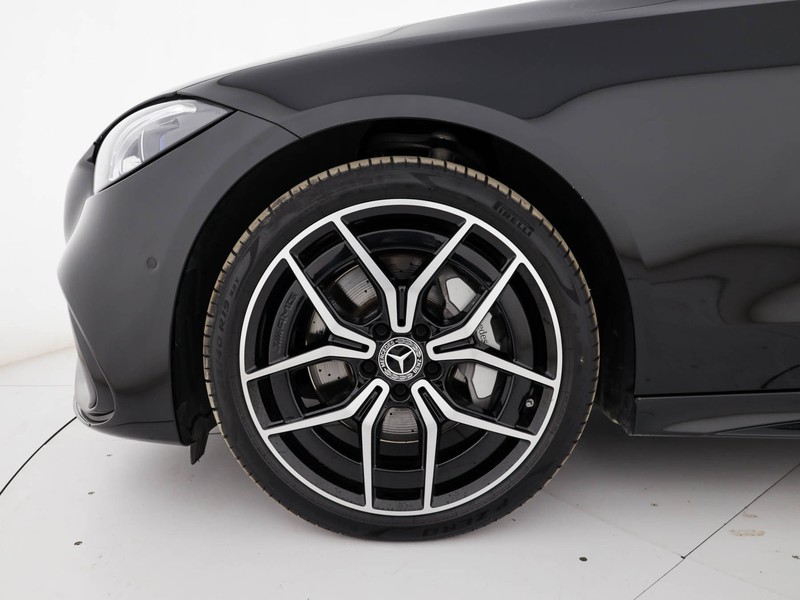 Mercedes Classe C SW sw 220 d mhev amg line premium 4matic 197cv auto ibrido nero
