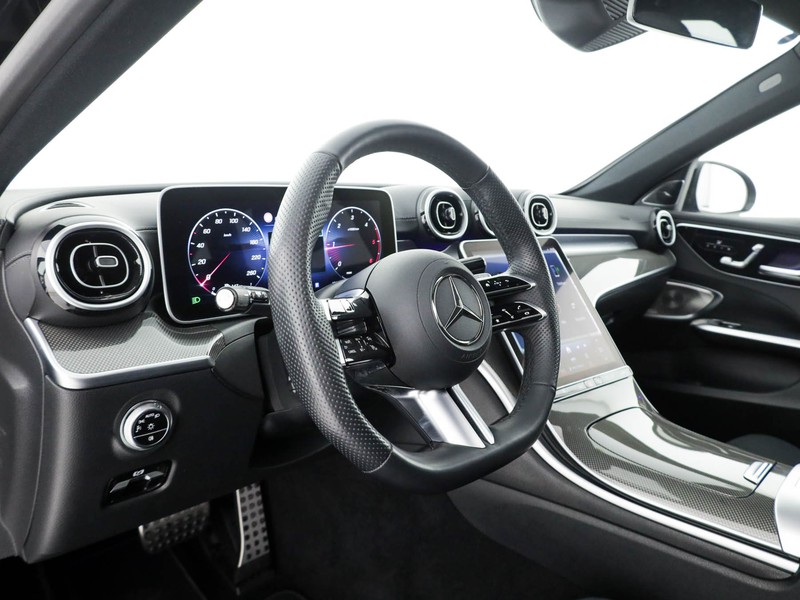 Mercedes Classe C SW sw 220 d mhev amg line premium 4matic 197cv auto ibrido nero