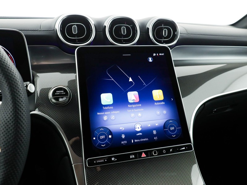 Mercedes GLC 220 d amg line advanced 4matic auto ibrido grigio