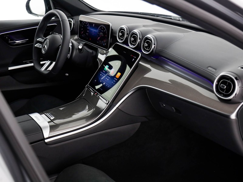 Mercedes Classe C SW sw 220 d mhev amg line advanced 4matic 197cv auto ibrido grigio