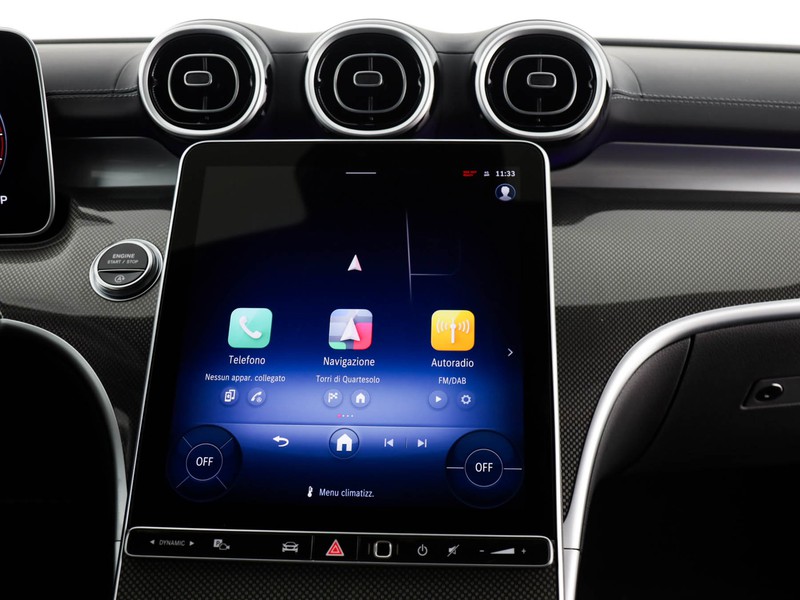 Mercedes Classe C SW sw 220 d mhev amg line advanced 4matic 197cv auto ibrido grigio