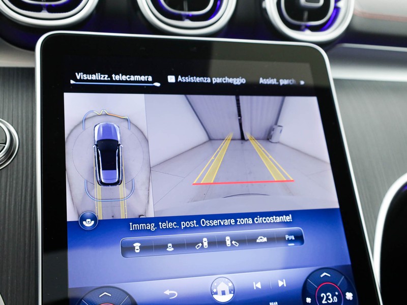 AMG Classe C c sw amg 43 mhev premium plus 4matic 422cv auto ibrido bianco